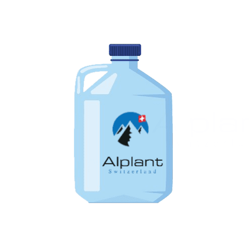 CBD Öl Fullspectrum - Literflasche mit Logo